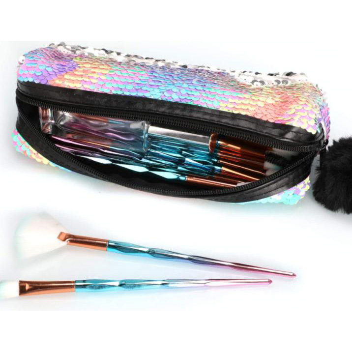 Sequin Cosmetic Bag