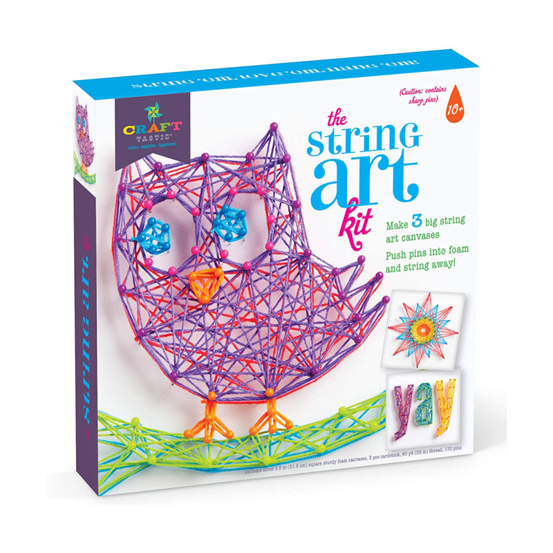 String Art Kids DIY Art Crafts