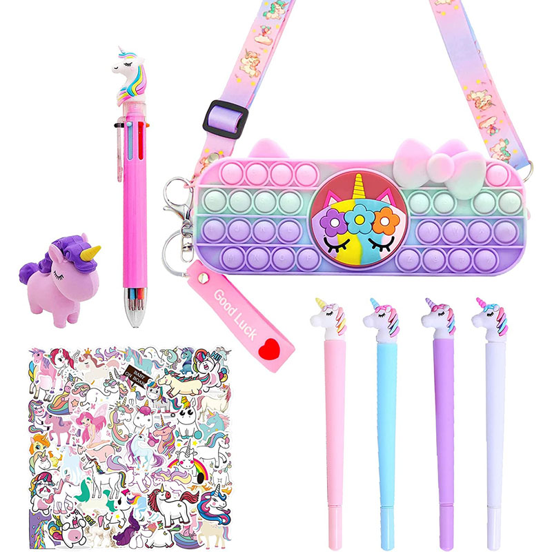 Μονόκερος Μολυβοθήκη Unicorn Stationary Σετ για κορίτσια